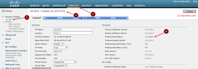 Predownloading an image to an access point – CiscoZine